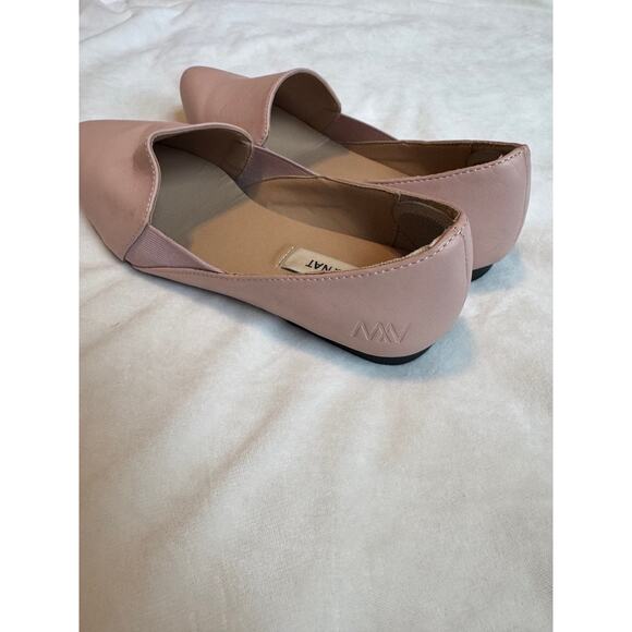 Matt & Nat Vegan Leather Westmount Slip On Flats Pink Size EU 38 - Picture 4 of 6